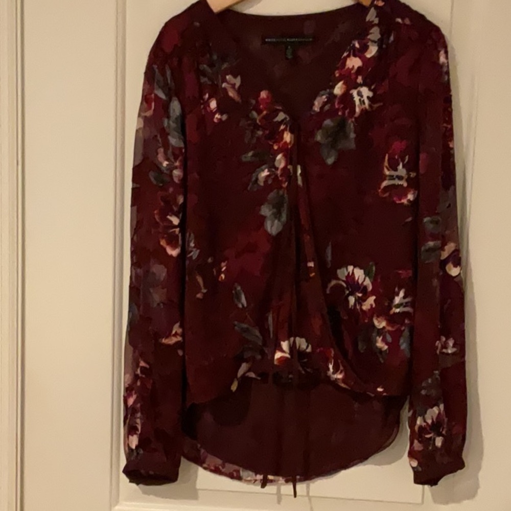Silk and Polyester mix blouse